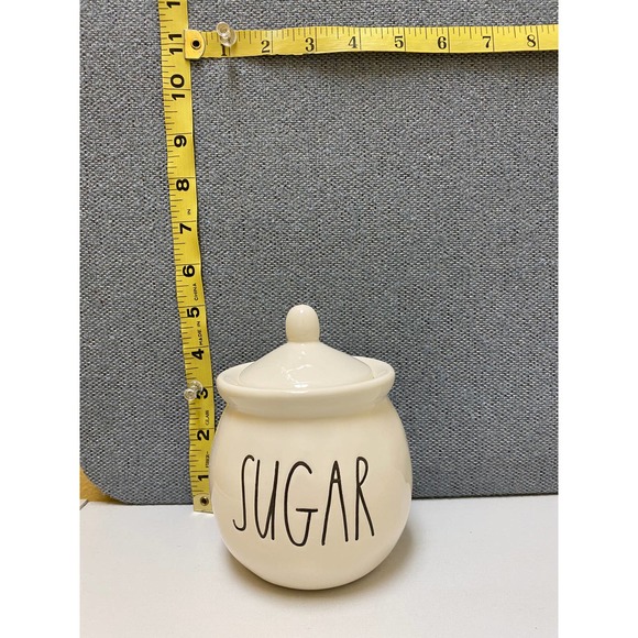 Rae Dunn Artisan Collection by Magenta SUGAR bowl with lid - Picture 2 of 10